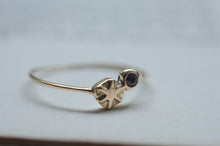 画像をギャラリービューアに読み込む, Ryota Taniuchi Jewelry 六角星とサファイアの指環(K10)/ Hexagonal Star and Sapphire Ring (K10) (受注生産品 /Made-to-order production)