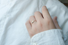 画像をギャラリービューアに読み込む, Ryota Taniuchi Jewelry 六角星とサファイアの指環(K10)/ Hexagonal Star and Sapphire Ring (K10) (受注生産品 /Made-to-order production)