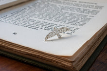 画像をギャラリービューアに読み込む, 滑空鳥のピアス(シルバー)