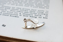 画像をギャラリービューアに読み込む, 滑空鳥のイヤークリップ(シルバー)