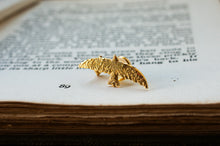 画像をギャラリービューアに読み込む, 滑空鳥のイヤークリップ(18金コーティング)
