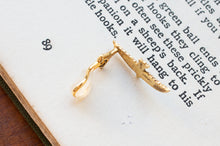 画像をギャラリービューアに読み込む, 滑空鳥のイヤークリップ(18金コーティング)