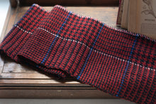 画像をギャラリービューアに読み込む, 佐藤かれん　千鳥格子のラムウールマフラー　１

