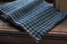 画像をギャラリービューアに読み込む, 佐藤かれん　千鳥格子のラムウールマフラー　２
