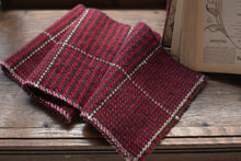 画像をギャラリービューアに読み込む, 佐藤かれん　千鳥格子のラムウールマフラー　３
