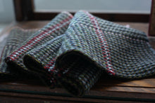 画像をギャラリービューアに読み込む, 佐藤かれん　千鳥格子のラムウールマフラー　４

