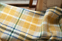 画像をギャラリービューアに読み込む, 佐藤かれん　ラムウールのひざ掛け（ミントグリーン）
