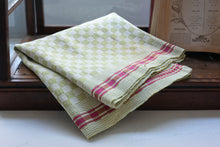 画像をギャラリービューアに読み込む, 佐藤かれん　ドレル織りのバスタオル（グリーン）
