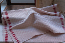 画像をギャラリービューアに読み込む, 佐藤かれん　ドレル織りのバスタオル（ピンク）
