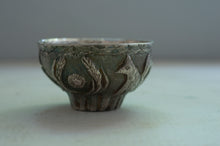 Load image into Gallery viewer, Silver cup with ear of rice and fox
